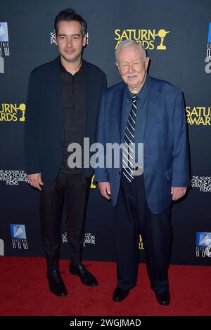 Jim Quan und Jimmy Hunt BEI der Verleihung der 51. Saturn Awards 2024 à Los Angeles Marriott Burbank Airport Hotel. Burbank, 04.02.2024 *** Jim Quan et Jimmy Hunt lors de la présentation des Saturn Awards 51 2024 au Los Angeles Marriott Burbank Airport Hotel Burbank, 04 02 2024 Foto:xD.xStarbuckx/xFuturexImagex saturn 4263 Banque D'Images