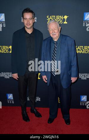 Jim Quan und Jimmy Hunt BEI der Verleihung der 51. Saturn Awards 2024 à Los Angeles Marriott Burbank Airport Hotel. Burbank, 04.02.2024 Banque D'Images