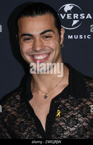 Los Angeles, États-Unis. 05th Feb, 2024. Mergui participe à LA GRAMMY After Party d'Universal Music Group aux Nya Studios le 4 février 2024 à Los Angeles, Californie. Photo : Annie Lesser/imageSPACE crédit : Imagespace/Alamy Live News Banque D'Images