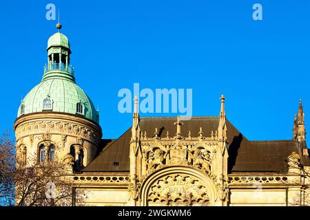 Hannoversche Bank Building sur Georgsplatz, Allemagne, basse-Saxe, Hanovre Banque D'Images