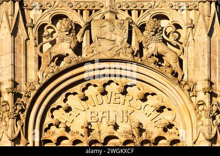 Détail de la façade, Allemagne, basse-Saxe, Hanovre Banque D'Images