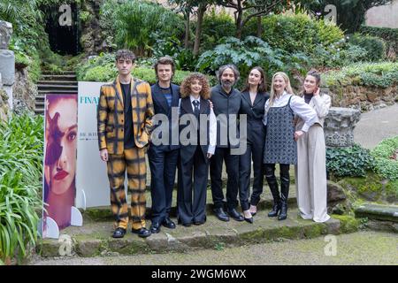 5 février 2024, Rome, Italie : les acteurs assistent à la photocall du film ''finamente l'alba'' à l'Hôtel de Russie à Rome (crédit image : © Matteo Nardone/Pacific Press via ZUMA Press Wire) USAGE ÉDITORIAL SEULEMENT! Non destiné à UN USAGE commercial ! Banque D'Images