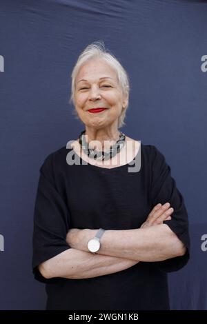 Portrait de Lydie Salvayre 17/09/2023 ©Basso Cannarsa/opale.photo Banque D'Images