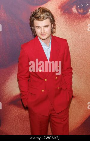 News - Photocall film Finalmente l Alba Joe Keery lors de la photocall du film Finalmente l Alba le 5 février 2024 au Cinema Barberini, Rome, Italie Copyright : xcxEmanuelaxVertolli/SportReporterx/xLiveMediax LPN 1228815 Banque D'Images