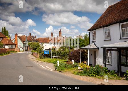 Royaume-Uni, Angleterre, Suffolk, Stoke by Nayland, vue depuis Park Street Banque D'Images