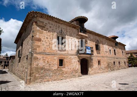 Medinaceli, Palacio del marques de Casablanca (XVIIIe siècle). Province de Soria, Castilla y Leon, Espagne. Banque D'Images