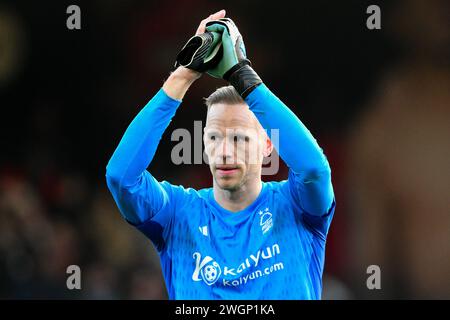 Matz sels de Nottingham Forest lors du match de Premier League entre Bournemouth et Nottingham Forest au Vitality Stadium de Bournemouth le dimanche 4 février 2024. (Photo : Jon Hobley | MI News) crédit : MI News & Sport / Alamy Live News Banque D'Images