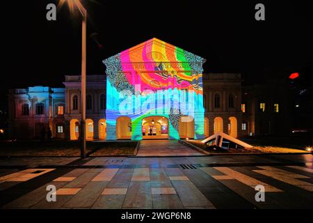 Événement phare de la Singapore Art week, Light to Night Festival présente sa 6e édition avec une foule d'expériences artistiques innovantes Banque D'Images