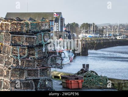 Amble, ville côtière du Northumberland, Angleterre, Royaume-Uni Banque D'Images