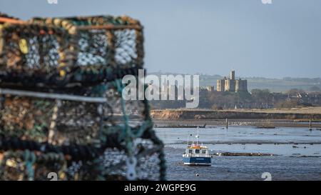 Amble, ville côtière du Northumberland, Angleterre, Royaume-Uni Banque D'Images