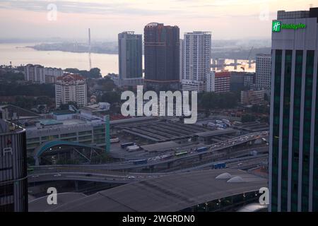 Johor Bahru, Johor, Malaisie Banque D'Images