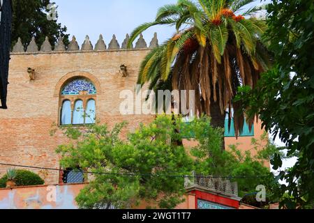 ©Sylvestre/MAXPPP - Grenade Espagne 06/02/2024 ; . rue de l'albaycin ; ancien quartier arabe Banque D'Images