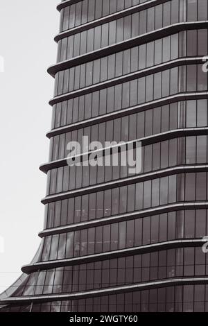 Quartier des affaires de Budapest, mol Campus, Hongrie Banque D'Images