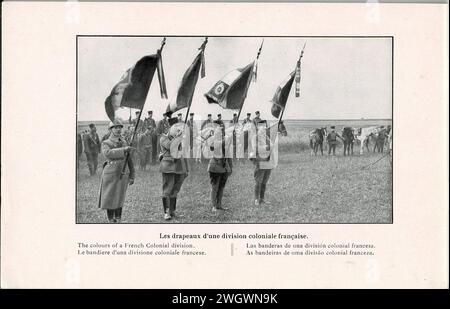 Armée française-1916-service photo-a50. Banque D'Images