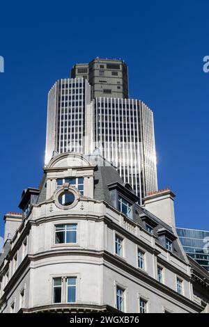 Tour 42 anciennement appelée NatWest Tower, Old Broad Street, City of London, Royaume-Uni. 7 avril 2023 Banque D'Images