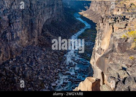 Malad gorge, Idaho Banque D'Images