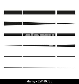 Lignes droites parallèles aléatoires en pointillés. Illustration vectorielle. SPE 10. Illustration de Vecteur