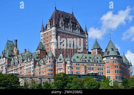 Région de Québec Château Frontenac Banque D'Images