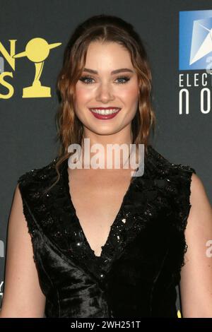 Burbank, États-Unis. 04th Feb, 2024. LOS ANGELES - 4 février : Ginny Gardner aux Saturn Awards 2024 au Burbank Convention Center le 4 février 2024 à Burbank, CA (photo de Katrina Jordan/Sipa USA) crédit : Sipa USA/Alamy Live News Banque D'Images