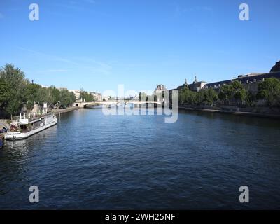 Pont sur le sein Paris France Banque D'Images