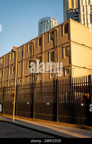 Développement immobilier résidentiel Vauxhall, Londres, Angleterre, Royaume-Uni Banque D'Images