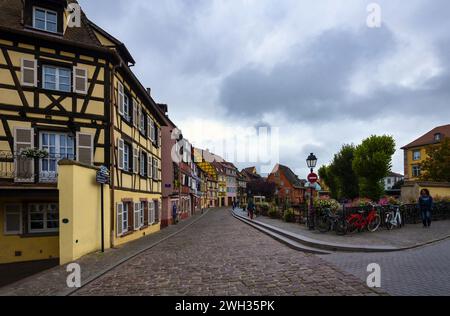 Ville alsacienne de Colmar Banque D'Images