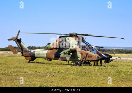 Airbus EC665 Tigre HAP hélicoptère d'attaque de l'armée française à la base aérienne de Nancy. France - 1er juillet 2018 Banque D'Images