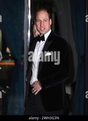 Londres, Royaume-Uni. 7 janvier 2024. Le prince de Galles assiste au dîner de gala de l’Air Ambulance Charity de Londres à l’OWO. Crédit : Doug Peters/EMPICS/Alamy Live News Banque D'Images