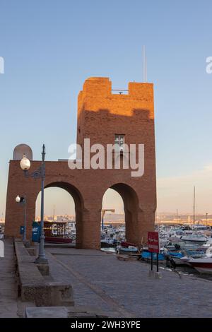 Port de Sidi Fredj Tipaza Algérie Banque D'Images