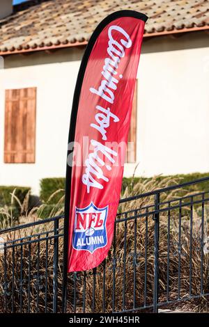 Henderson, Nevada, États-Unis. 07 février 2024. Photos prises lors de la NFL Alumni PRO-AM au Cascata Golf Club à Henderson, Nevada. Christopher Trim/CSM/Alamy Live News Banque D'Images