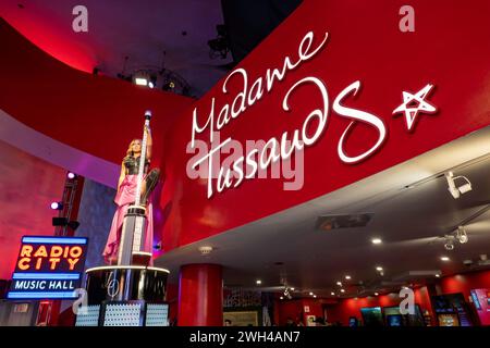 Musée de cire Madame Tussauds est une attraction touristique populaire sur West 42nd Street, Times Square, New York City, USA 2024 Banque D'Images