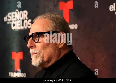 MEXICO, MEXIQUE - 01 FÉVRIER : les membres du casting posent pour une photo lors de la présentation de 'El Senor de los Cielos' - saison 9 à Casa Abierta Monte de Piedad, le 1er février 2024 à Mexico, Mexique. Photo : Francisco Morales/DAMMPHOTO Banque D'Images