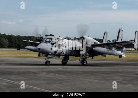 Rome, GA, États-Unis- 14 octobre 2018 : un avion de chasse de l'US Air Force effectuant des sorties lors d'une session d'entraînement en Géorgie, États-Unis Banque D'Images