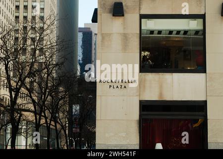 Rockefeller Center à New York, Banque D'Images