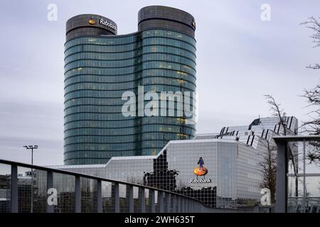 UTRECHT - extérieur du siège de Rabobank à Utrecht. ANP RAMON VAN FLYMEN pays-bas OUT - belgique OUT Banque D'Images
