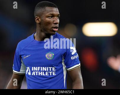 Birmingham, Royaume-Uni. 7 février 2024. Moiss Caicedo de Chelsea lors du match de FA Cup à Villa Park, Birmingham. Le crédit photo devrait se lire : Andrew Yates/Sportimage crédit : Sportimage Ltd/Alamy Live News Banque D'Images