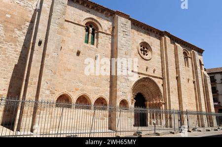 Ville de Zamora, église Santa Maria Magdalena (roman 12-13ème siècles). Castilla y Leon, Espagne. Banque D'Images