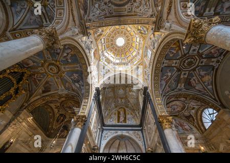 GÊNES, ITALIE, 23 MAI 2023 - intérieur de l'église San Matteo dans le centre historique de Gênes, Italie Banque D'Images