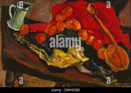 Chaïm Soutine, (1893-1943), russo-français, Expressionnisme nature morte à la dinde (nature morte avec la Turquie) Banque D'Images