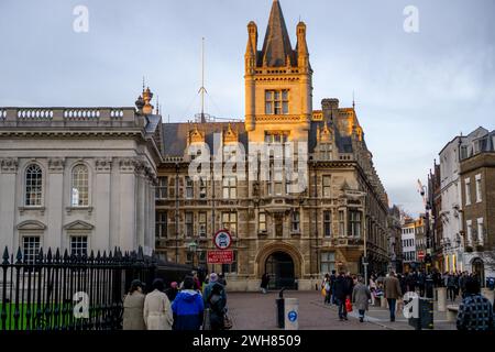 Gonville et Caius College à côté de la Chambre du Sénat à Cambridge Royaume-Uni Banque D'Images