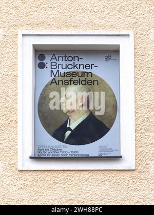 Musée Anton Bruckner, Ansfelden, haute-Autriche, Autriche Banque D'Images