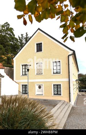 Anton Bruckner, lieu de naissance et musée, Ansfelden, haute-Autriche, Autriche Banque D'Images