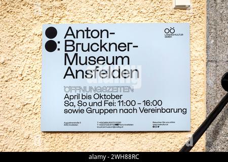 Musée Anton Bruckner, Ansfelden, haute-Autriche, Autriche Banque D'Images