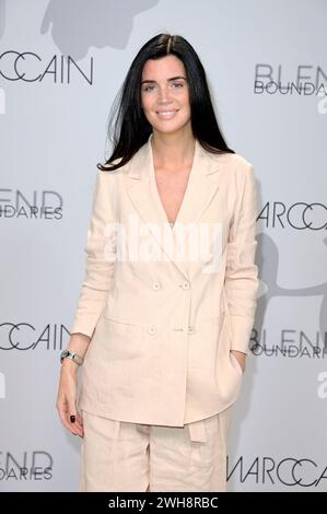 Leo Eberlin BEI der Marc Cain Fashion Show auf der Berlin Fashion week automne/hiver 2024 in der Arena Berlin. Berlin, 06.02.2024 Banque D'Images