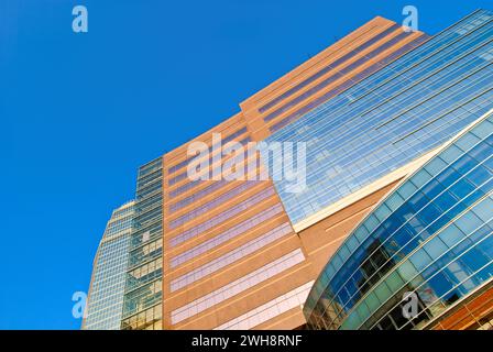 Texas Medical Center, le plus grand centre médical au monde traitant 5 millions de patients chaque année, situé près de Hermann Park à Houston, Texas Banque D'Images