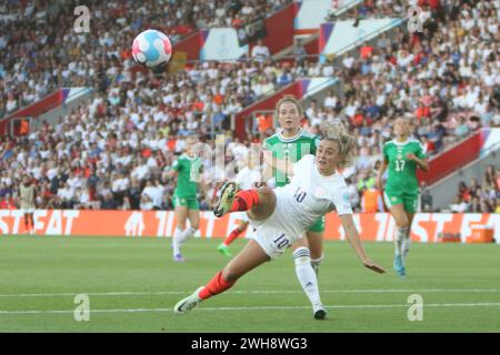 Géorgie Stanway Angleterre - Irlande du Nord UEFA Womens Euro 15 juillet 2022 St Marys Stadium Southampton Banque D'Images