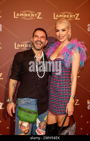 Marc Terenzi, Verena Kerth LAMBERTZ MONDAY NIGHT 2024 chocolat et Fashion Party - Back Again im alten Wartesaal am Dom, Koeln. *** Marc Terenzi, Verena Kerth LAMBERTZ LUNDI SOIR 2024 Chocolate Fashion Party de retour à l'ancien Wartesaal am Dom, Cologne Banque D'Images