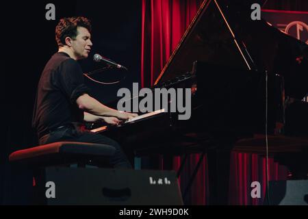 MT Jone vit à Milan à Blue Note Banque D'Images