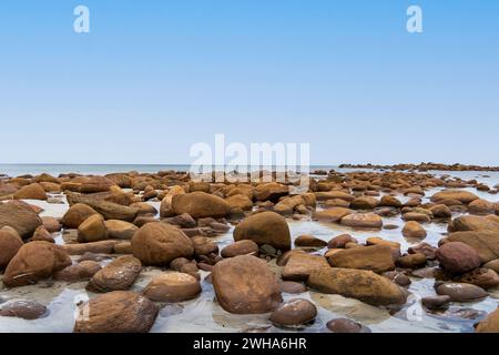 Stokes Bay Beach, Kangaroo Island, Australie méridionale Banque D'Images