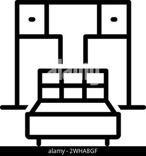 Icône pour murphy, appartement Illustration de Vecteur